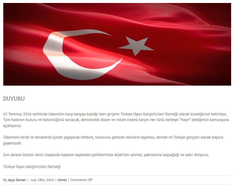 Gamescom Partnerland Türkei: Seit dem Putschversuch am 15. Juli 2016 verändert sich das Land dramatisch (Foto: Julian Nitzsche/CC-BY-SA 4.0)