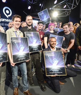 Die Sieger des Gamescom Award 2016 (Foto: KoelnMesse)