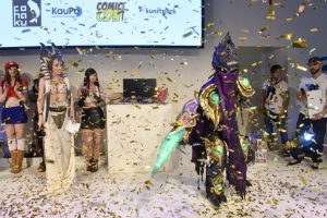 Am Gamescom-Sonntag (21.8.) werden die Sieger des Cosplay-Contest gekürt (Foto: KoelnMesse).