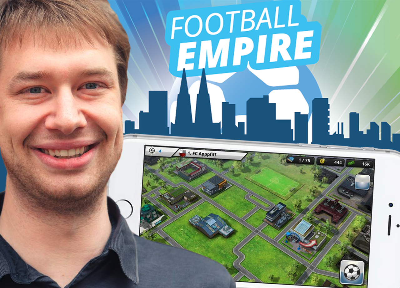 Mit seiner Neugründung Digamore und der Manager-App Football Empire will Maik Dokter den Appstore erobern.