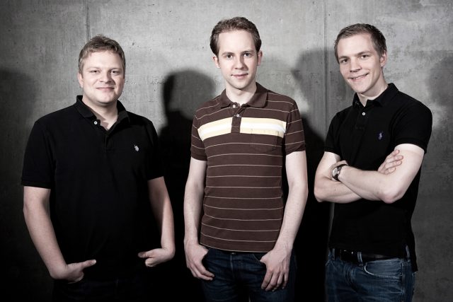 Die drei Innogames-Gründer: Michael Zillmer, Hendrik Klindworth, Eike Klindworth