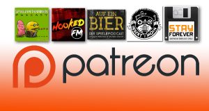 Games-Podcasts wie "Auf ein Bier", Insert Moin und Stay Forever buhlen um Patreon-Gelder.