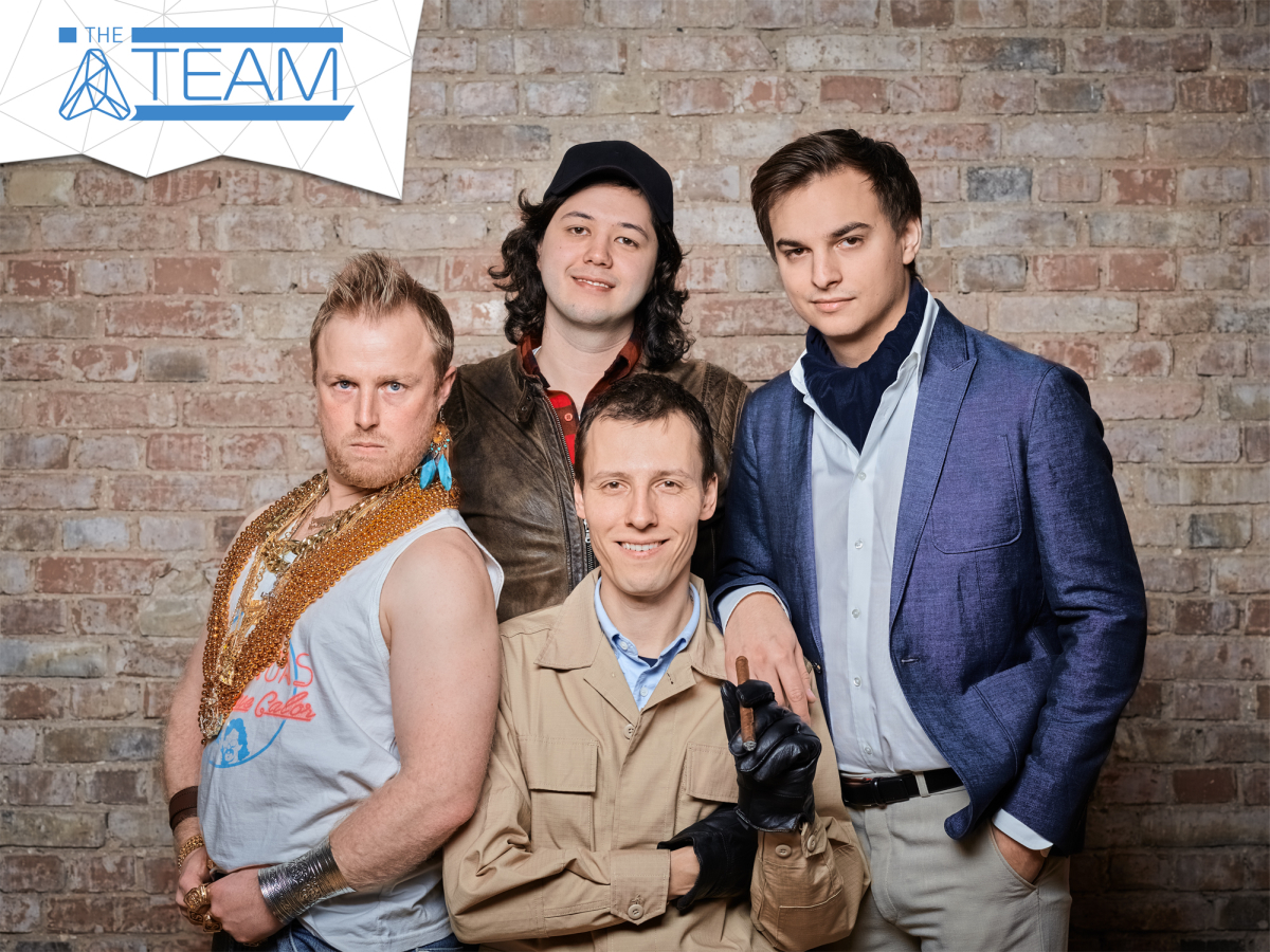 Das A-Team: Stefan Marcinek (Mitte, vorne) mit seinen Mitstreitern von Assemble Entertainment.