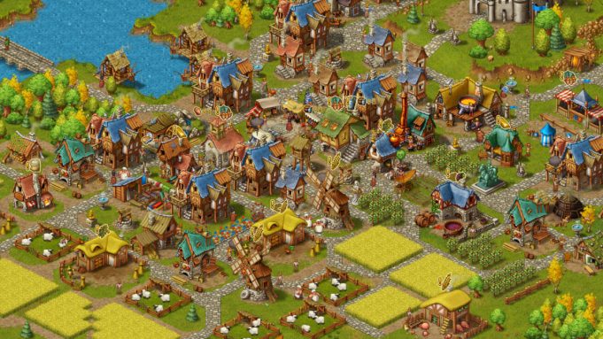 Das Mobile-Game TownsMen ist nun via Steam auch als PC-Version erhältlich.