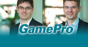 GamePro-Chefredakteur Heiko Klinge und René Heuser