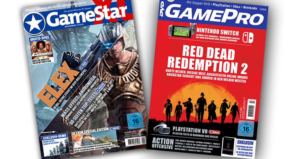 GamePro ist seit 2002 auf dem Markt, das PC-Spielemagazin GameStar seit 1997.