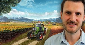 Er ist bei GIANTS Software für das Marketing beim Landwirtschafts-Simulator 2017 zuständig: Martin Rabl.