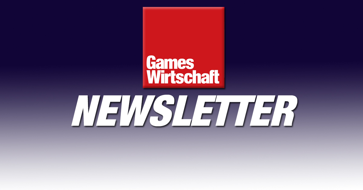 Kostenlos und jede Woche frisch: der GamesWirtschaft Newsletter.