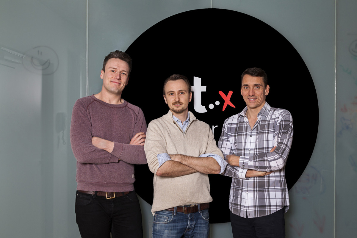Das TreasureHunt-Gründertrio: CEO Kyle Smith, Ville Mikkola und Martin Kern (von links)