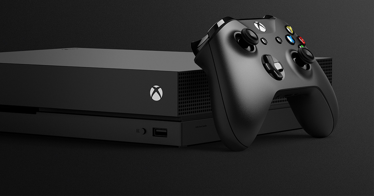 Microsoft stellt auf der Gamescom 2017 die neue Xbox One X vor.