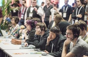 Devcom: Gamescom-Entwicklerkonferenz wird 2018 fortgesetzt Devcom 2017: Die Veranstalter bewerten die Premiere der Entwicklerkonferenz als Erfolg (Foto: KoelnMesse / Oliver Wachenfeld)