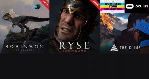 Crytek verkauft Ryse, Robinson und The Climb zum halben Preis.