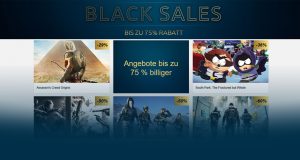 Black Sale im Ubisoft Store: Bis zu 75 Prozent Rabatt auf Neuheiten und Klassiker.