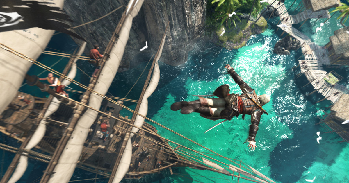 Ubisoft bietet die PC-Version von "Assassin's Creed 4: Black Flag" zwischen 11. und 18. Dezember zum kostenlosen Download an.