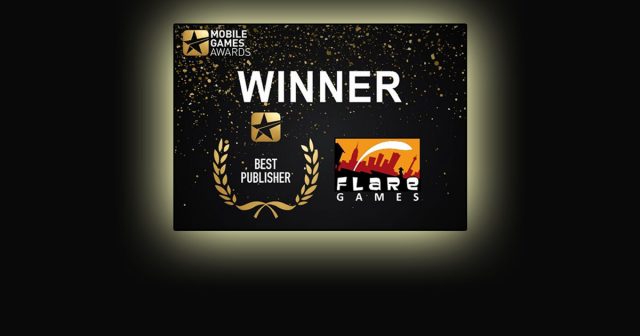 Bester Publisher bei den Mobile Games Awards 2018: Flaregames