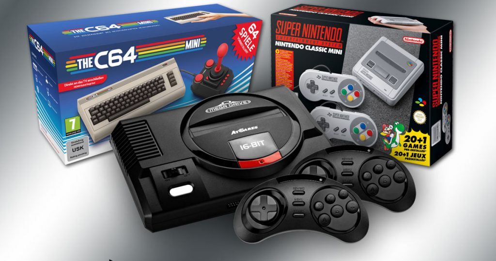 SEGA, Nintendo, Atari: Retro-Konsolen bringen das Lebensgefühl der 80er und 90er zurück in die Wohnzimmer.