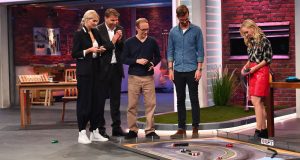 ProSieben-Show "Das Ding des Jahres": Martin Müller stellt seine Erfindung "DR!FT Racer" vor (Foto: ProSieben/Willi Weber)