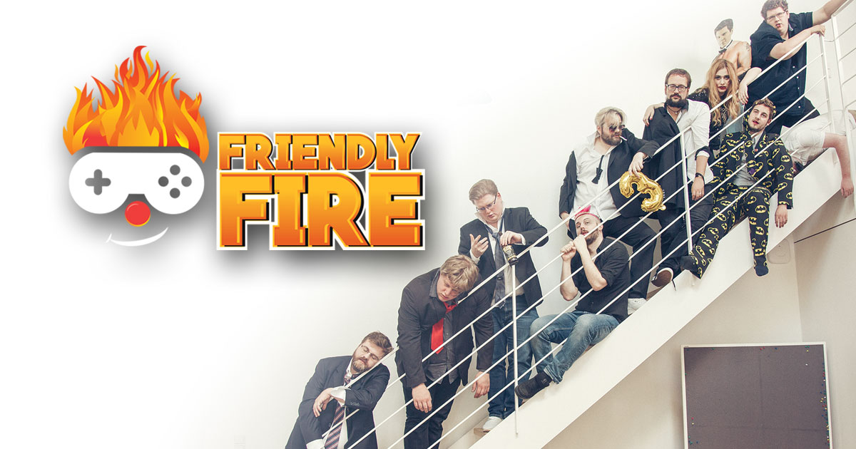 Das Ensemble von Friendly Fire 3 meldet eine Rekord-Spendensumme (Foto: Andreas "eosAndy" Krupa)