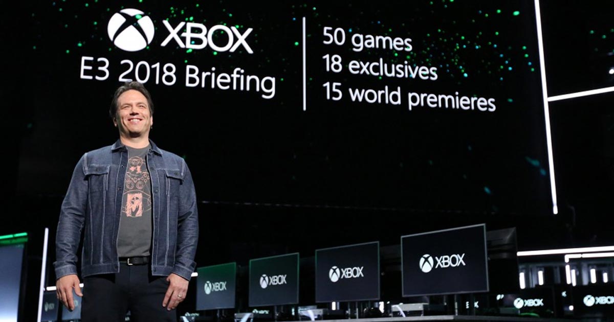 Xbox-Chef Phil Spencer präsentierte die Xbox-Neuheiten im Rahmen des Microsoft E3 2018-Briefing (Foto: Microsoft)