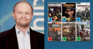 Kalypso-Media-Geschäftsführer Simon Hellwig kündigt eine "Commandos"-Fortsetzung an (Abbildungen: Kalypso Media)