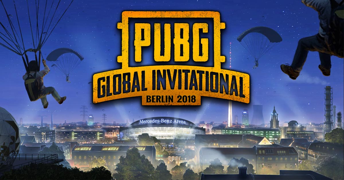 Das PUBG Global Invitational Berlin 2018 steigt vom 25. bis 29. Juli 2018 in Berliner Mercedes-Benz-Arena (Abbildung: PUBG Corp.)