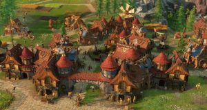 Unverkennbar "Die Siedler": Figuren und Gebäude sind mit viel Liebe zum Detail modelliert und animiert (Abbildung: Ubisoft Blue Byte)