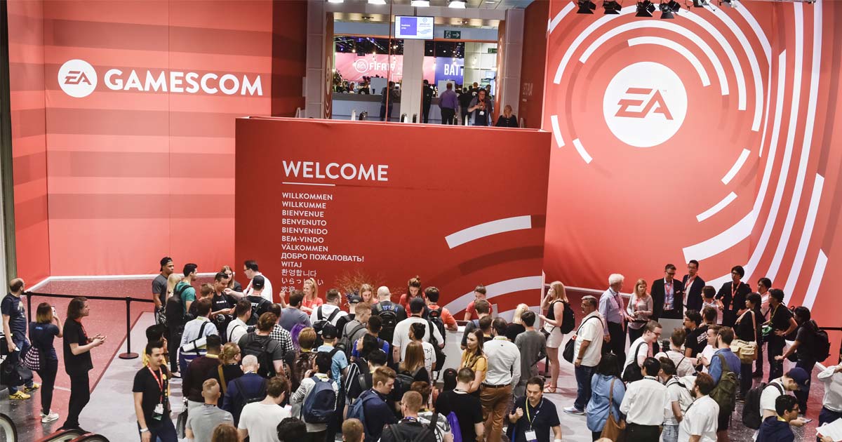 Seit 2017 belegt Electronic Arts die Halle 1 in der Business Area der Gamescom (Foto: KoelnMesse / Thomas Klerx)