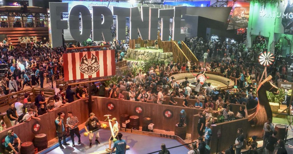 Gamescom Award 2018: Die Fachjury hat den "Fortnite"-Auftritt (Halle 8) zum besten Messestand gewählt - Foto: KoelnMesse / Thomas Klerx