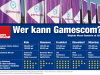Gamescom Standort-Analyse: Neben Köln sind Hannover, Düsseldorf, München und Frankfurt - theoretisch - Gamescom-fähig (Stand: September 2018)