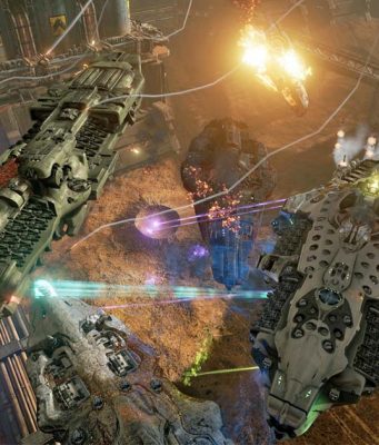 Das Free2play-Online-Spiel "Dreadnought" wird für PC und PlayStation 4 angeboten (Abbildung: Six Foot)