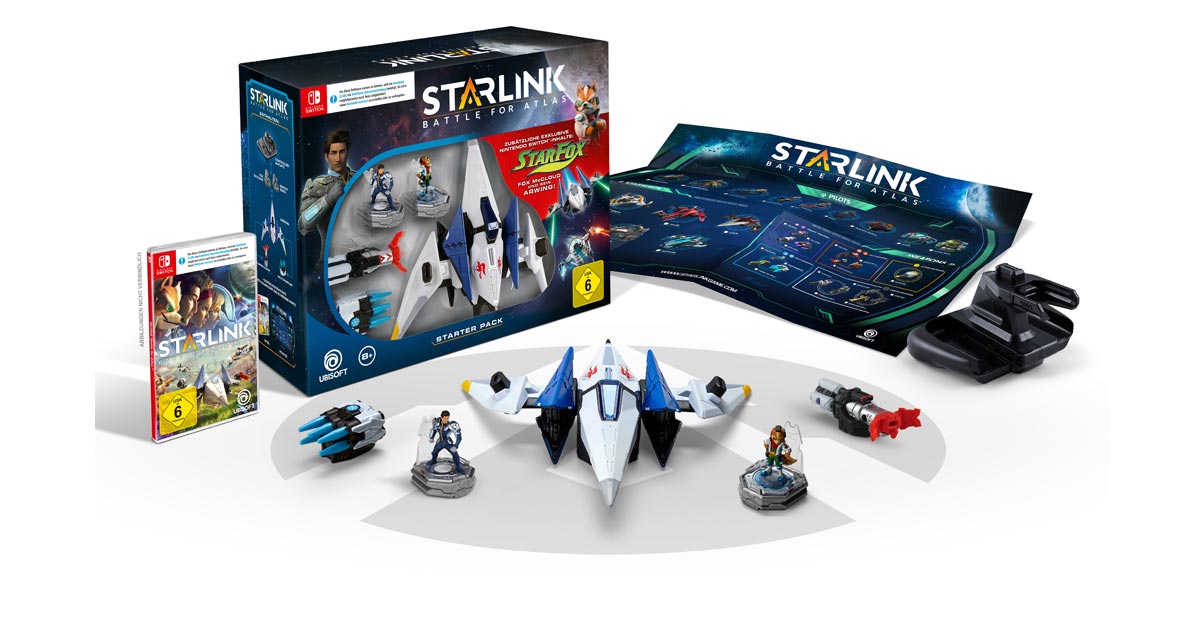 Das "Starlink: Battle for Atlas"-Starter-Pack - hier die Switch-Version - kostet rund 80 Euro (Abbildung: Ubisoft)