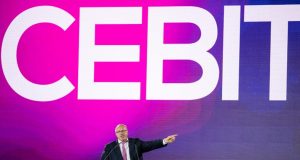 Bundeswirtschaftsminister Peter Altmaier eröffnete die CeBIT 2018 - jetzt wird die Messe komplett eingestellt (Foto: Deutsche Messe AG)