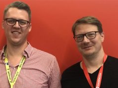 Galaktus Germany: PR-Agentur eröffnet Deutschland-Büro Agentur-Gründer Mateuz Szukajt und Tim Krause-Murroni (Galaktus Germany) auf der Gamescom 2018 (Foto: Galaktus)