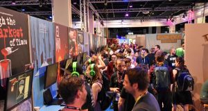 Der Indie Arena Booth gilt als Publikumsmagnet auf Messen wie der Gamescom - im Febrar auch erstmals auf der DreamHack 2019 (Foto: Super Crowd Entertainment)