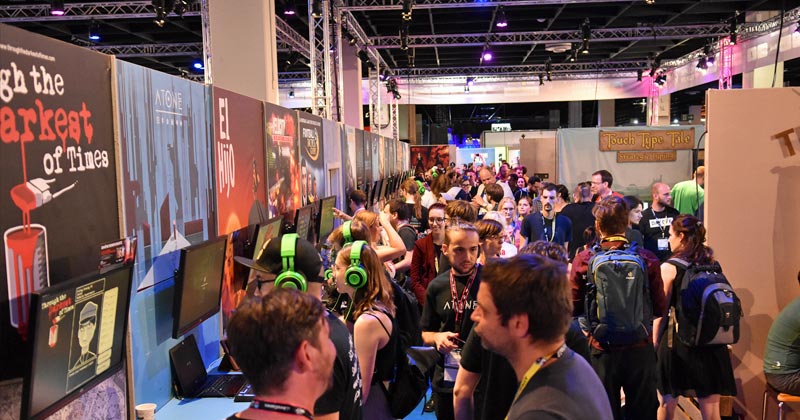 Der Indie Arena Booth gilt als Publikumsmagnet auf Messen wie der Gamescom - im Febrar auch erstmals auf der DreamHack 2019 (Foto: Super Crowd Entertainment)