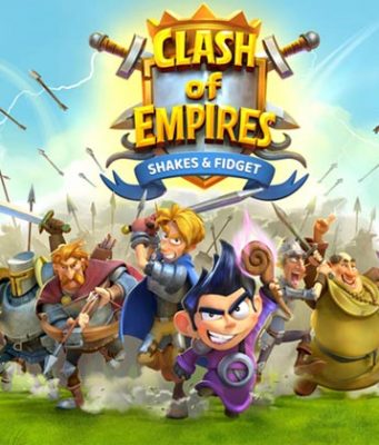 Auf der Gamescom 2018 stellte Playa Games die Neuheit "Clash of Empires" auf Basis der Comic-Serie "Shakes & Fidget" vor (Abbildung: Playa Games)