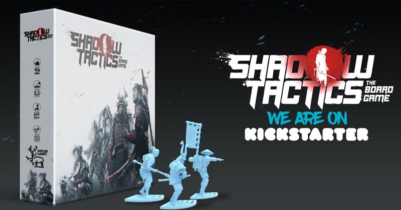 Spielfiguren und Design des "Shadow Tactics"-Brettspiels sind an die erfolgreiche PC-Spiele-Vorlage angelehnt (Abbildung: Mimimi Productions)