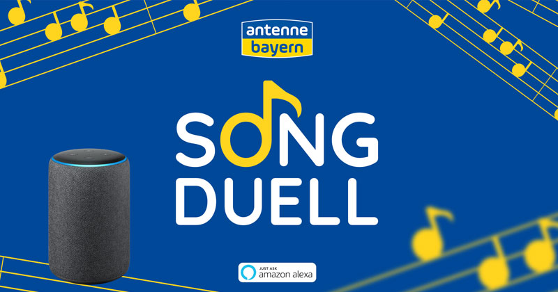 Mit "Song Duell" baut Antenne Bayern das Sortiment der Alexa-Skills aus (Abbildung: Antenne Bayern)