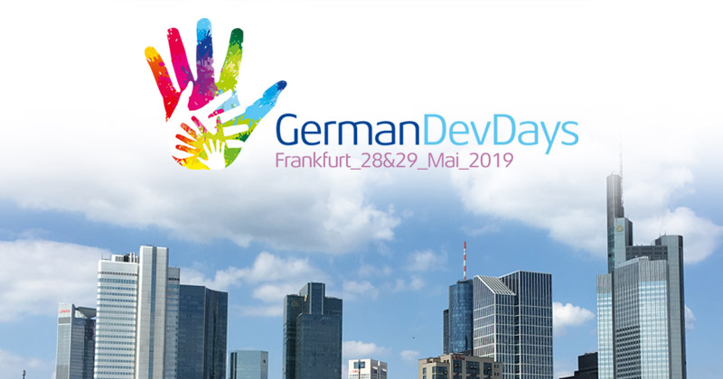 German Dev Days 2019: Frankfurt am Main ist zum vierten Mal Gastgeber der Entwicklerkonferenz (Abbildung: Assemble Entertainment / GamesWirtschaft)