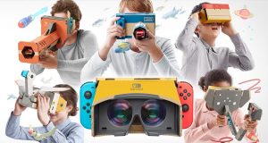 Mit dem Nintendo Labo VR-Set verwandelt sich die Nintendo Switch in eine Virtual-Reality-Brille (Abbildung: Nintendo)