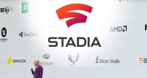Google kooperiert für Stadia mit nahezu allen relevanten Games-Technologie-Unternehmen (Szene aus der Google-Keynote vom 19.3.)