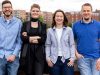 Das Team von Gamecity Hamburg: Projektleiter Dennis Schoubye, Annika Heilmann, Anna Jäger und René Leck (Foto: Oliver Reetz)