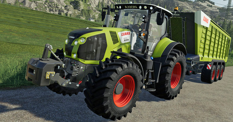 Traktoren und Gerätschaften aus dem CLAAS-Sortiment stehen im Mittelpunkt der Landwirtschafts-Simulator 19 Platinum Edition (Abbildung: GIANTS Software)