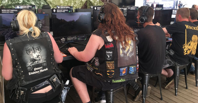 Mit dem Full Metal Gaming Village entsteht eine Art Mini-Gamescom auf dem Festivalgelände des Wacken Open Airt 2019 (Abbildung: Veranstalter)