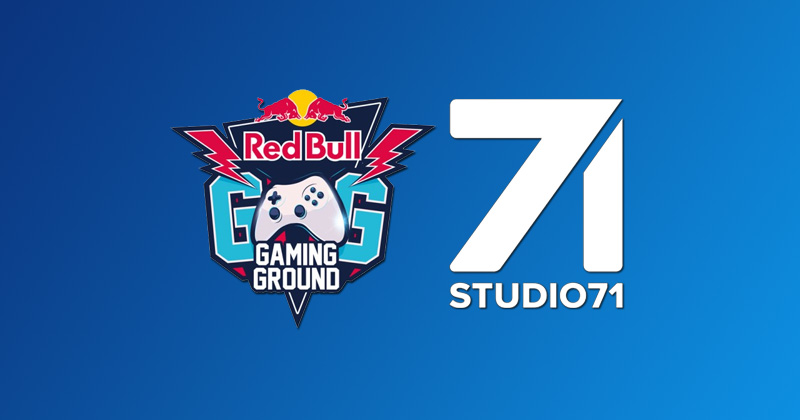 Auf dem Red Bull Gaming Ground im Gamescom-Außenbereich eröffnet Studio71 den Creator Club (Abbildungen: Red Bull, Studio71)