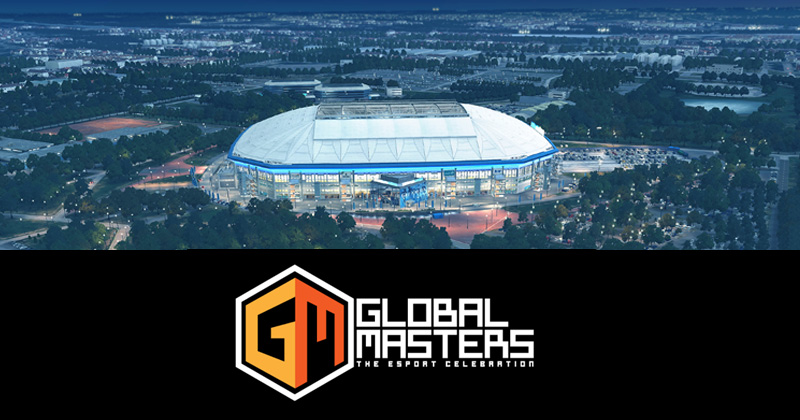 Die Veltins Arena - Heimspielstätte von Konami-Partner FC Schalke 04 - ist Austragungsort der Global Masters 2020 (Abbildung: Ally4ever / Konami)