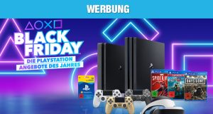 Vom 28. November bis zum 2. Dezember 2019 gelten die PlayStation 4 Black-Friday-Rabatte (Abbildung: Sony Interactive)