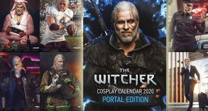 Ab sofort vorbestellbar: der "Wticher"-Kalender 2020 von Maul Cosplay in der "Portal Edition" (Abbildung: Defcon Unlimited)