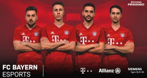 Der FC Bayern eSports startet mit drei spanischen und einem österreichischen eSportler in der eFootball.Pro-Meisterschaft von Konami (Foto: FC Bayern München AG)