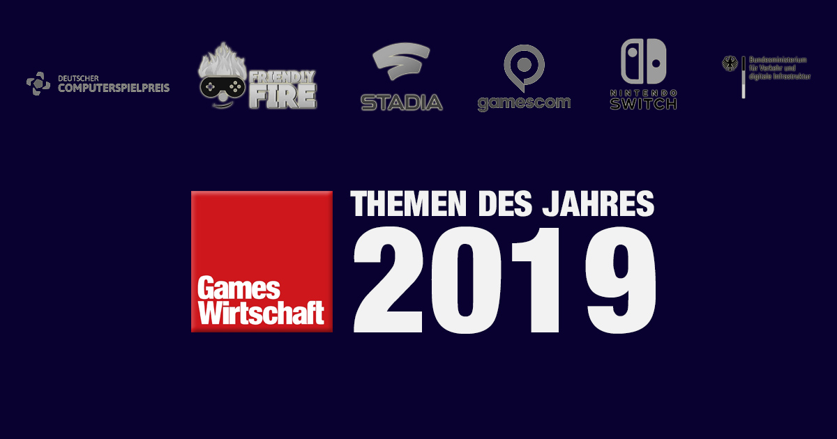 GamesWirtschaft Jahresrückblick 2019: Das waren die gefragtesten Themen im Jahr 2019